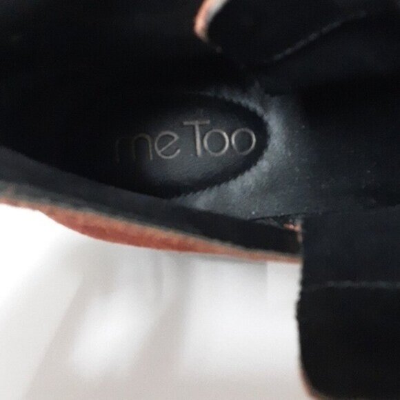 Me too  zena women suede leather boots women 7W holiday retro casual office boho - Picture 12 of 13